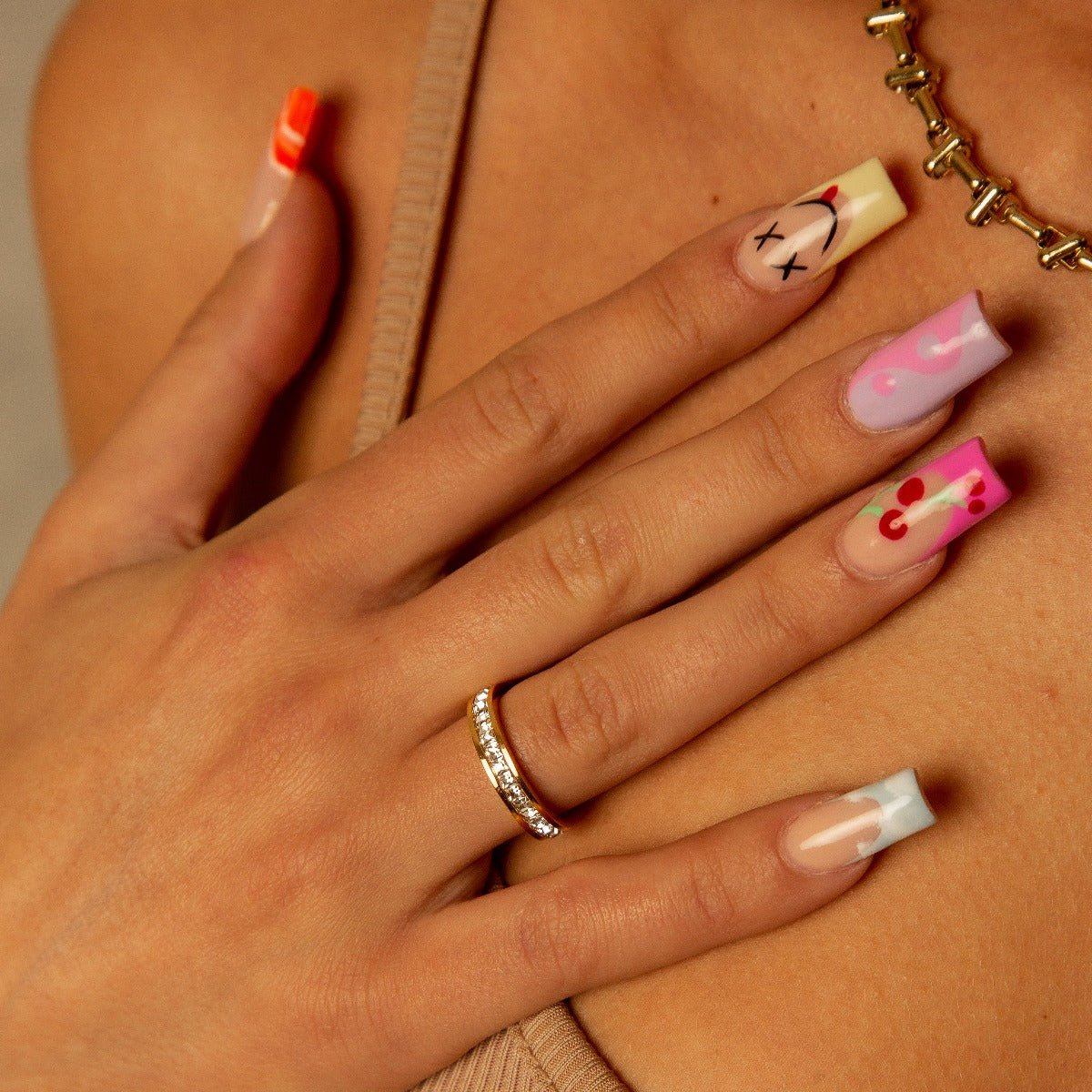 Brilliant Ring Plated in 18K Gold