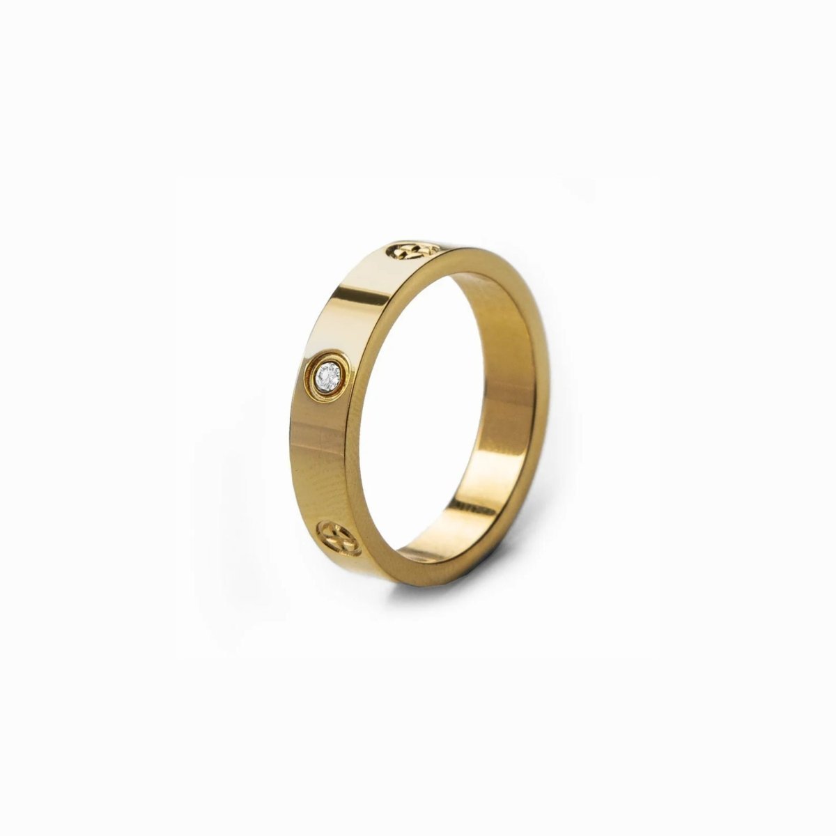 Classic Inspiration Ring Plated in 18k Gold