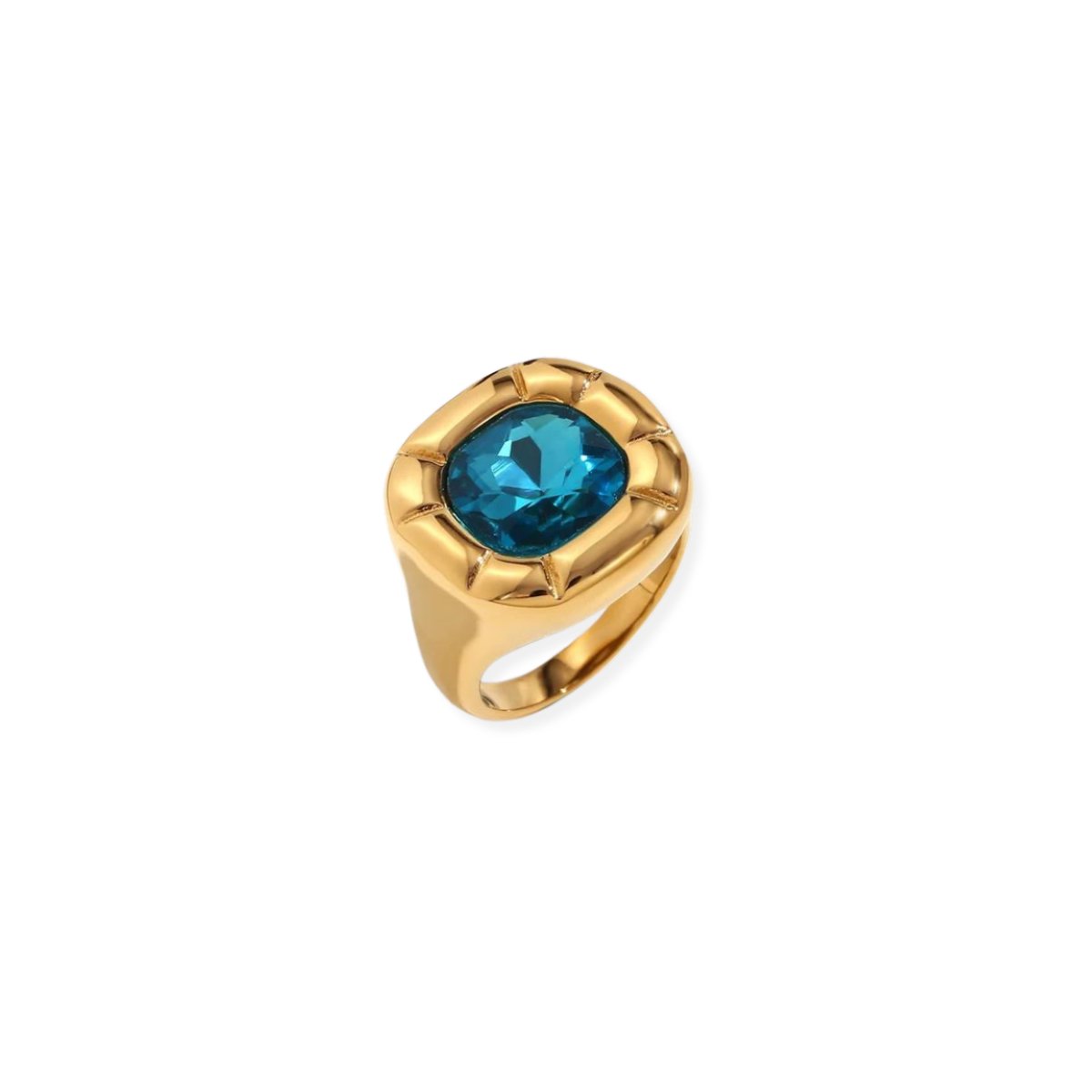 Dulcis Cocktail Ring Plated in 18K Gold