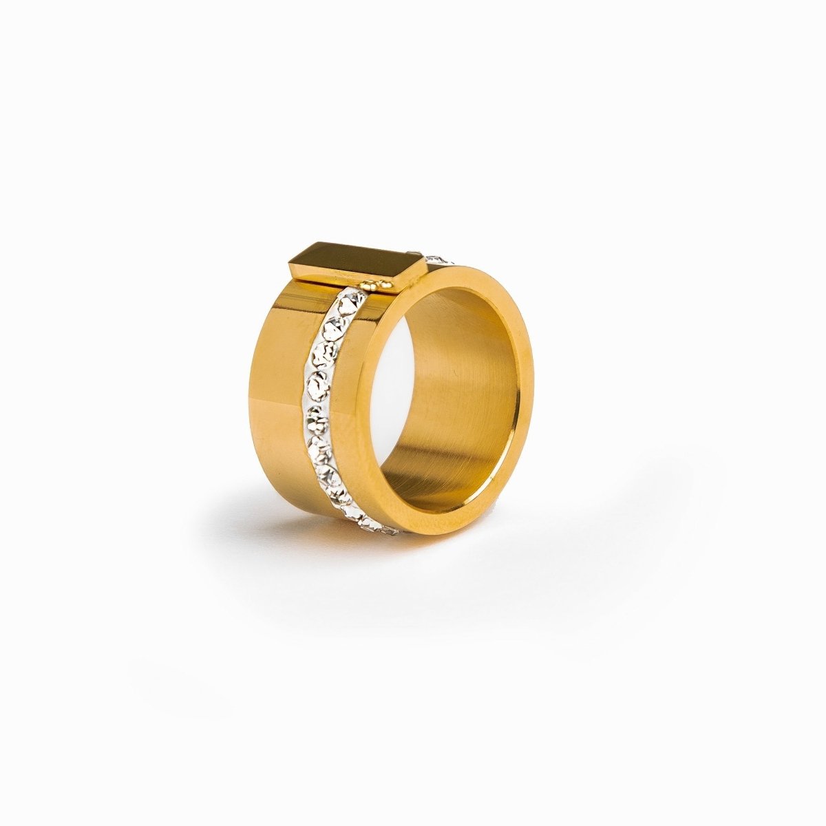 Revyora Gold Plated 18K Liguria Ring