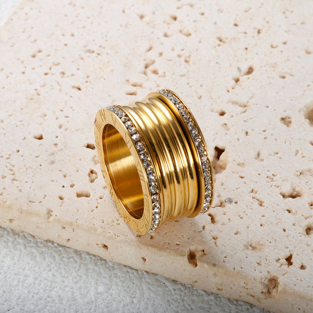 Imperial Luxury Ring Plated in 18K Gold