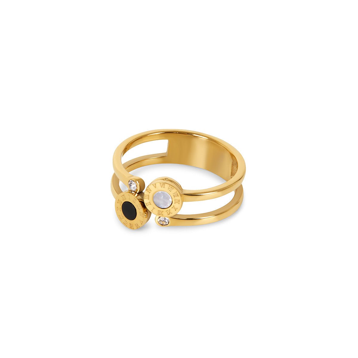 Romanos Venice Ring Plated in 18K Gold