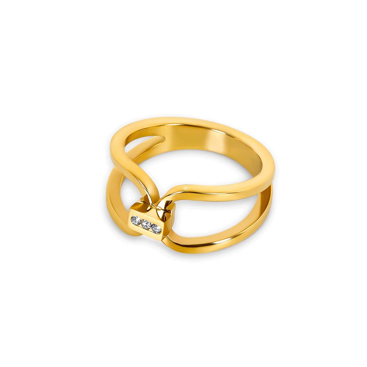 Tenderness Ring Plated in 18k Gold