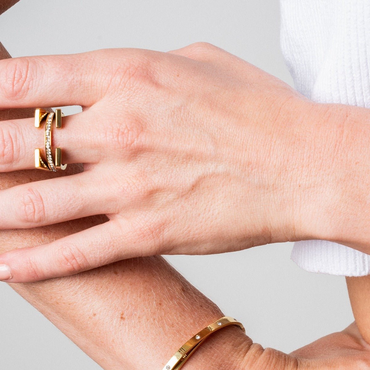 Truth Ring Plated in 18k Gold