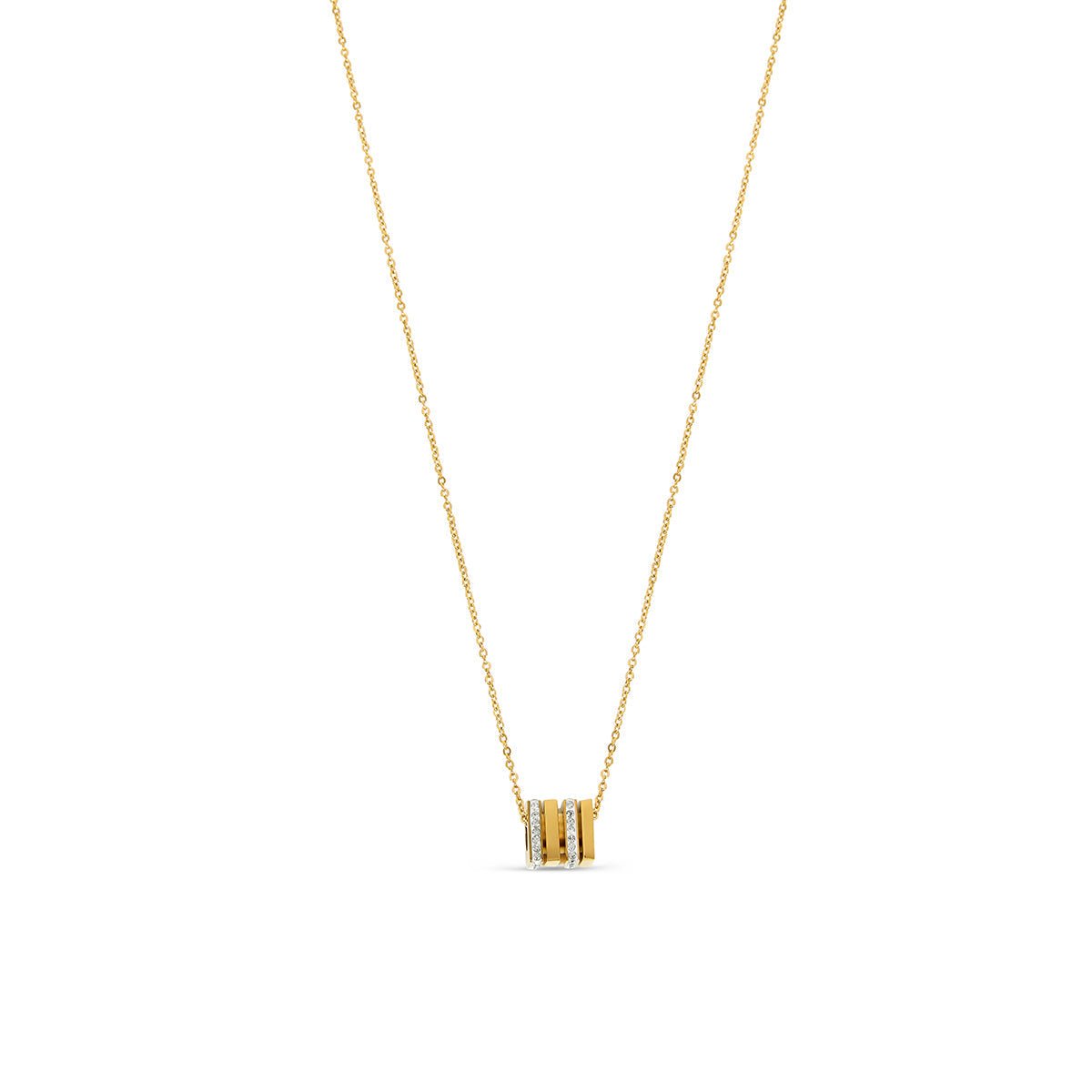 Rubix Necklace Plated in 18k Gold