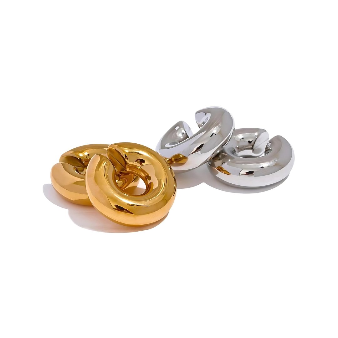 Lola Chunky Ear Cuff in 18K Gold Plated