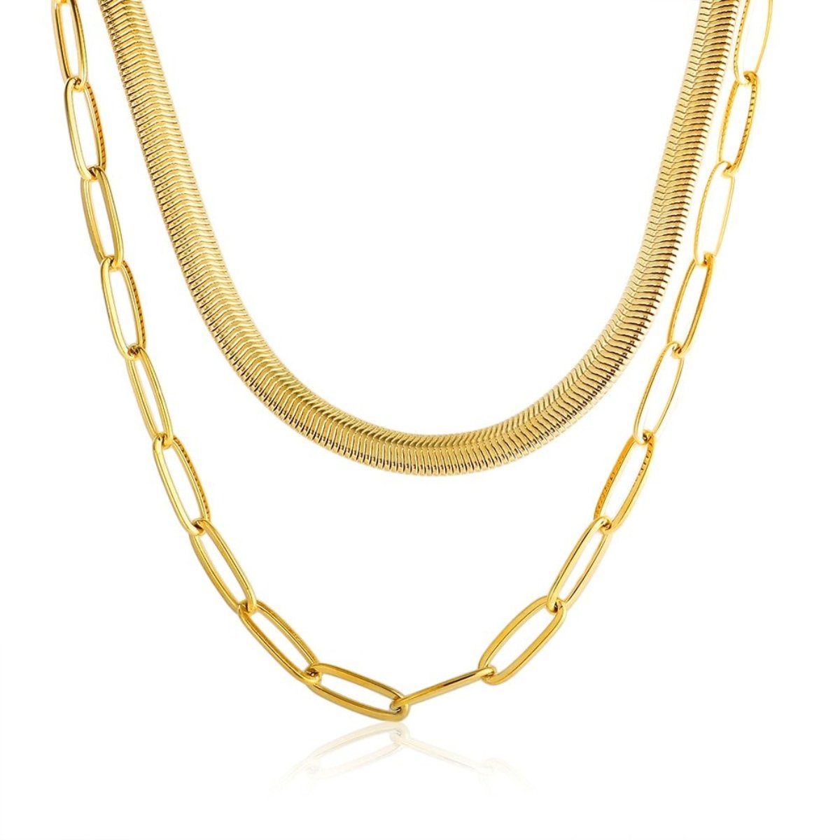 Antonela Necklace Plated in 18k Gold