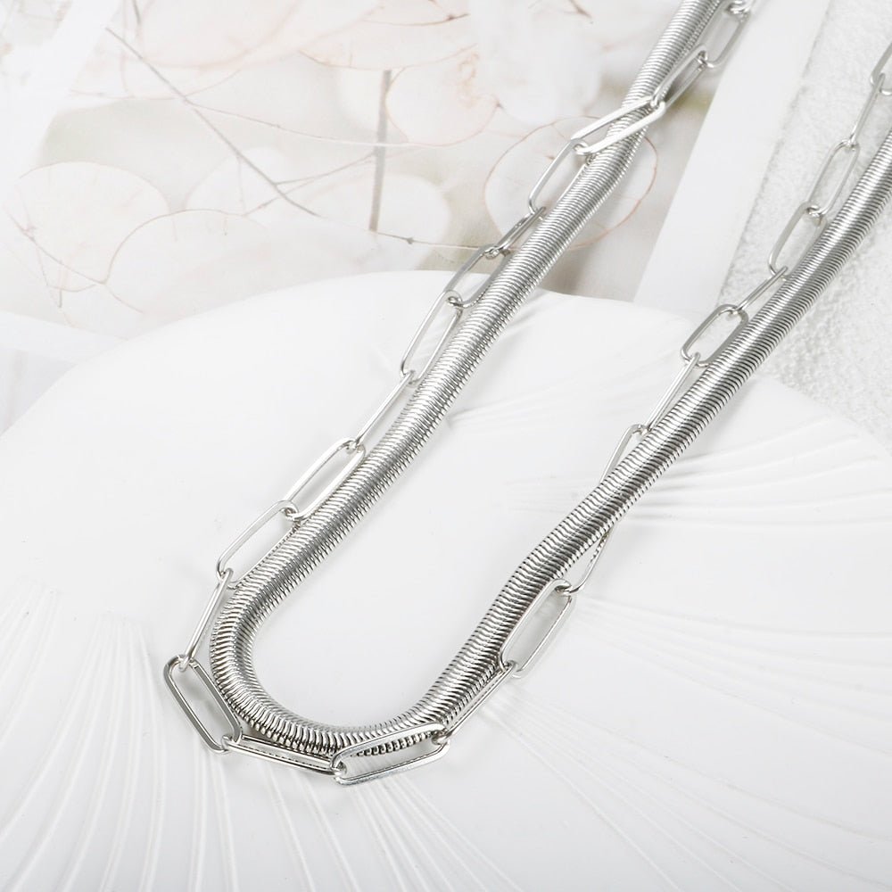 Antonela Necklace Plated in 18k Gold