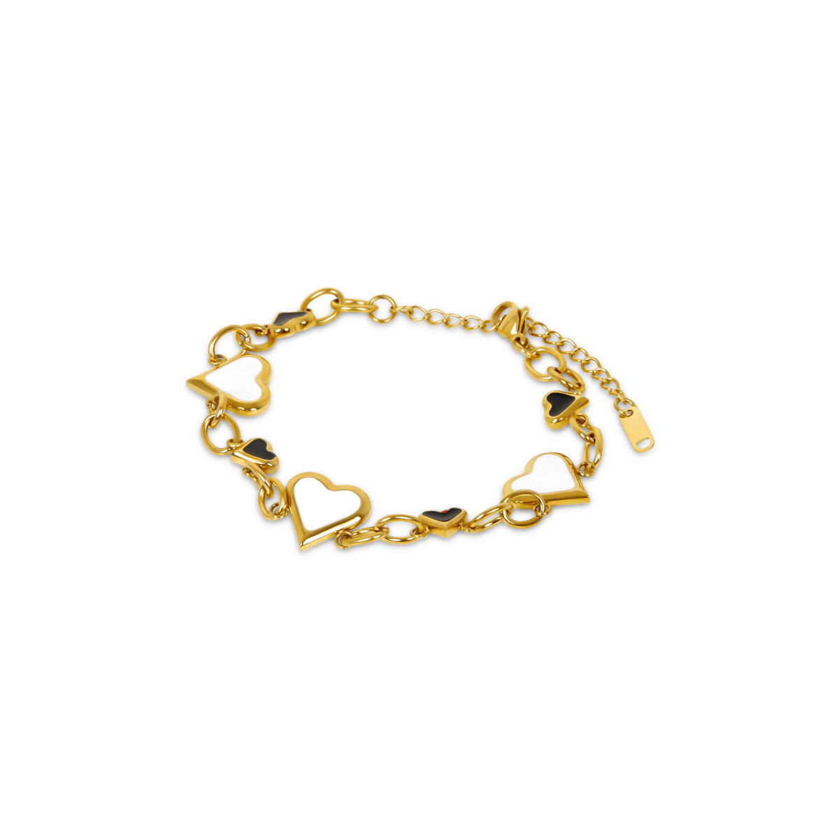 Love Glow Monochromatic Bracelet Plated in 18K Gold