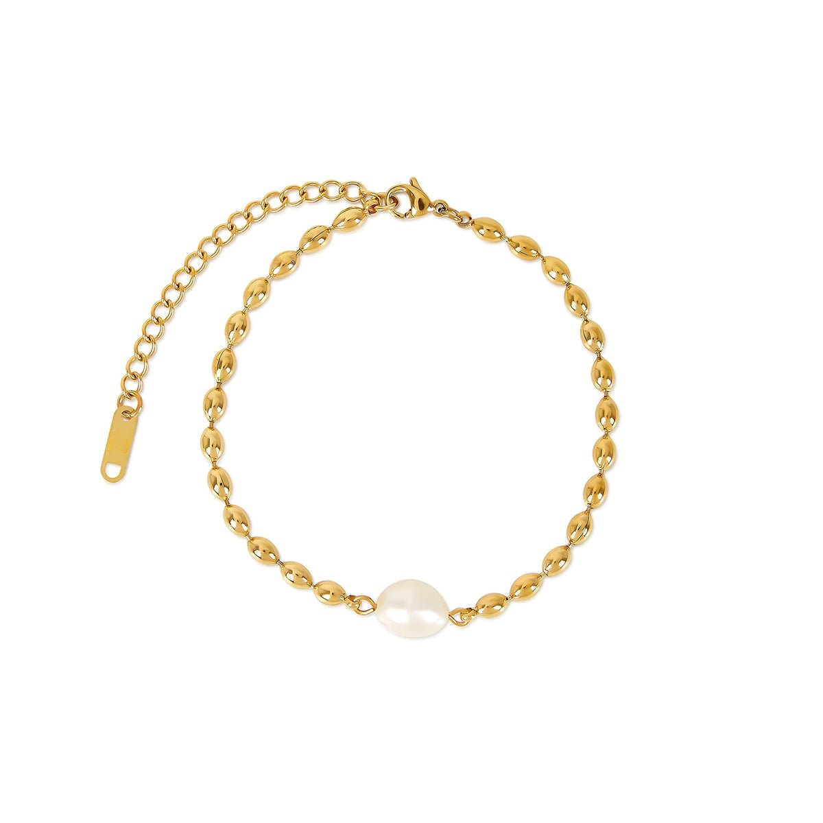 Persia Pearl Bracelet Gold Plated 18k