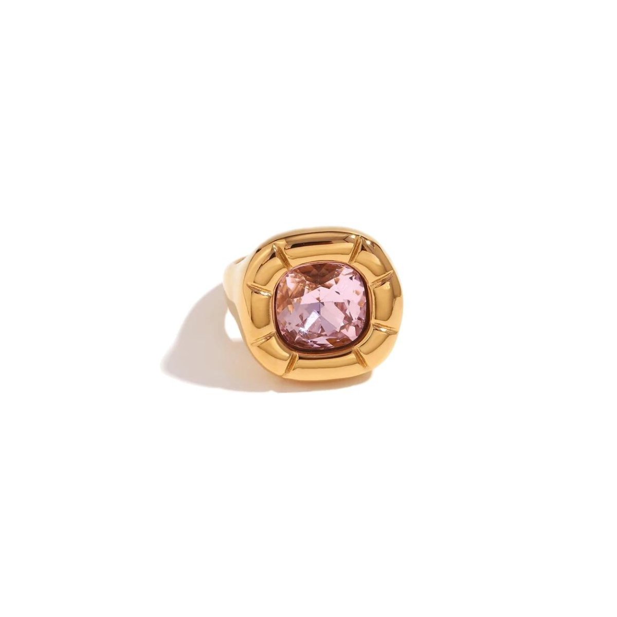 Dulcis Cocktail Ring Plated in 18K Gold