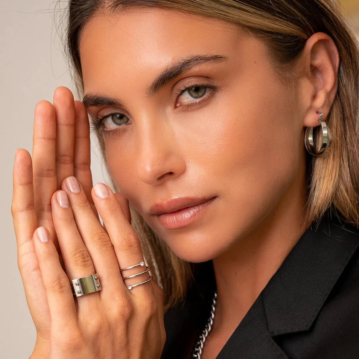 Fine Spiral Ring - Silver