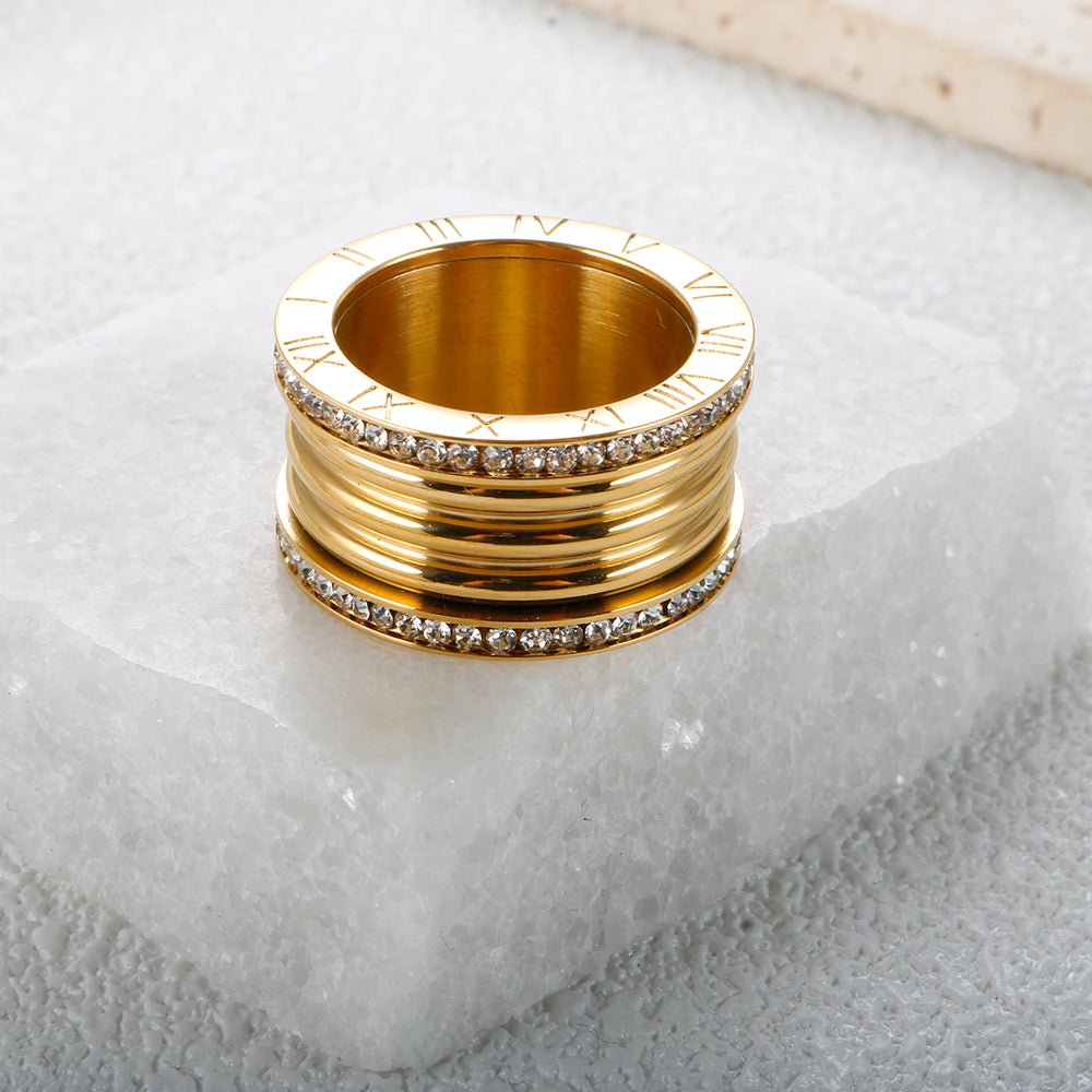 Imperial Luxury Ring Plated in 18K Gold