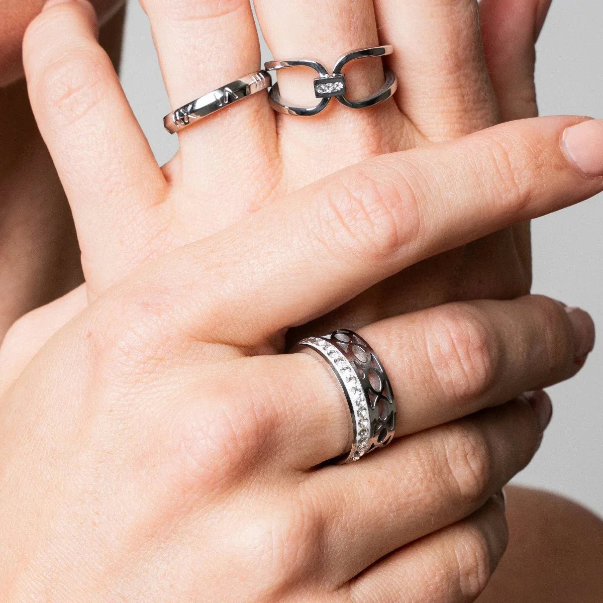 Mosaic Ring - Silver