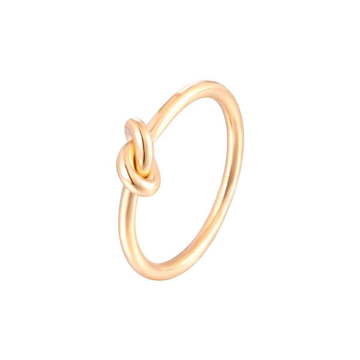Knot Ring Plated in 18k Gold