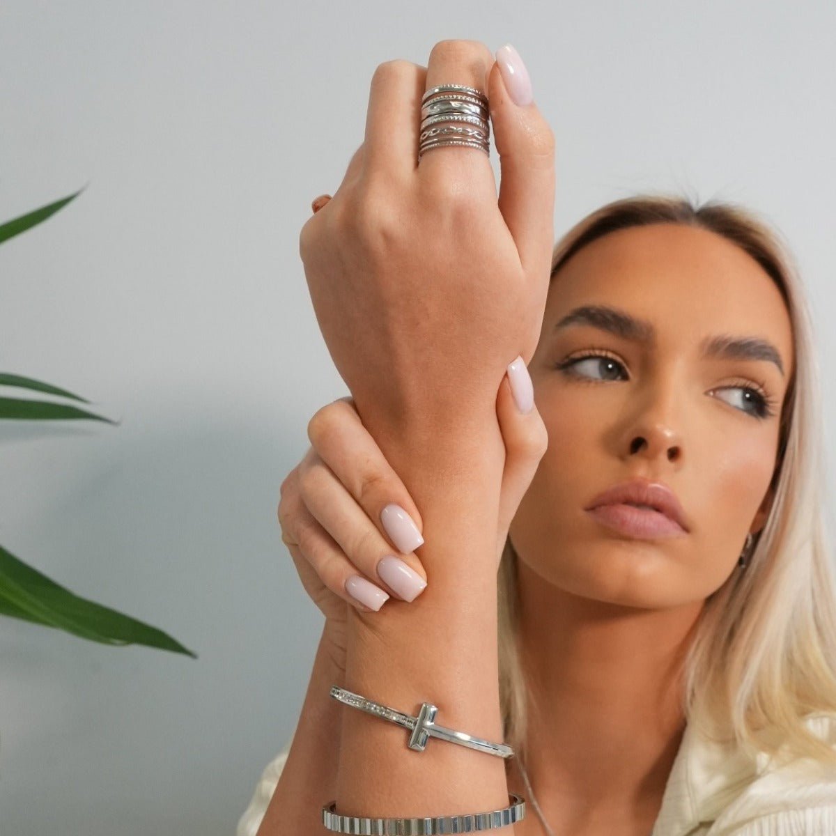 Adjustable Royale Ring - Silver