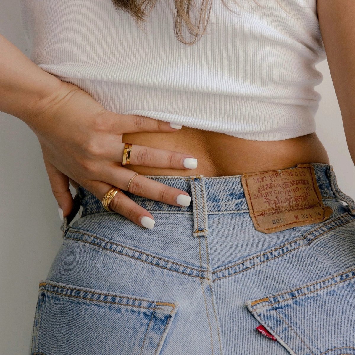 Trinity Ring Plated in 18K Gold