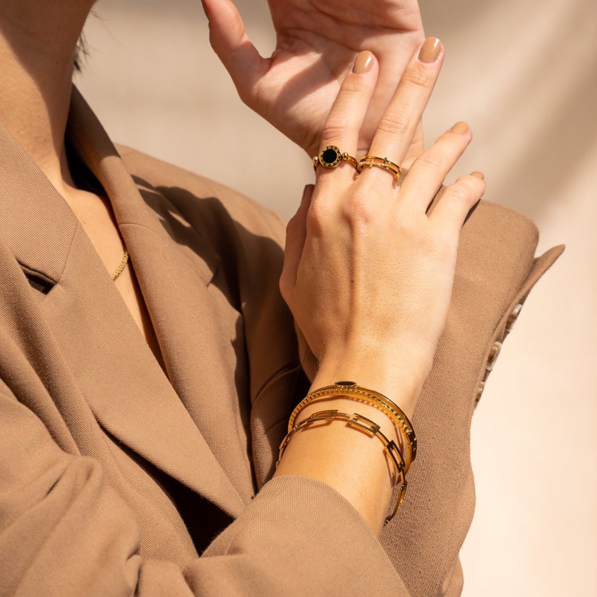 Alexandra Bracelet Plated in 18K Gold