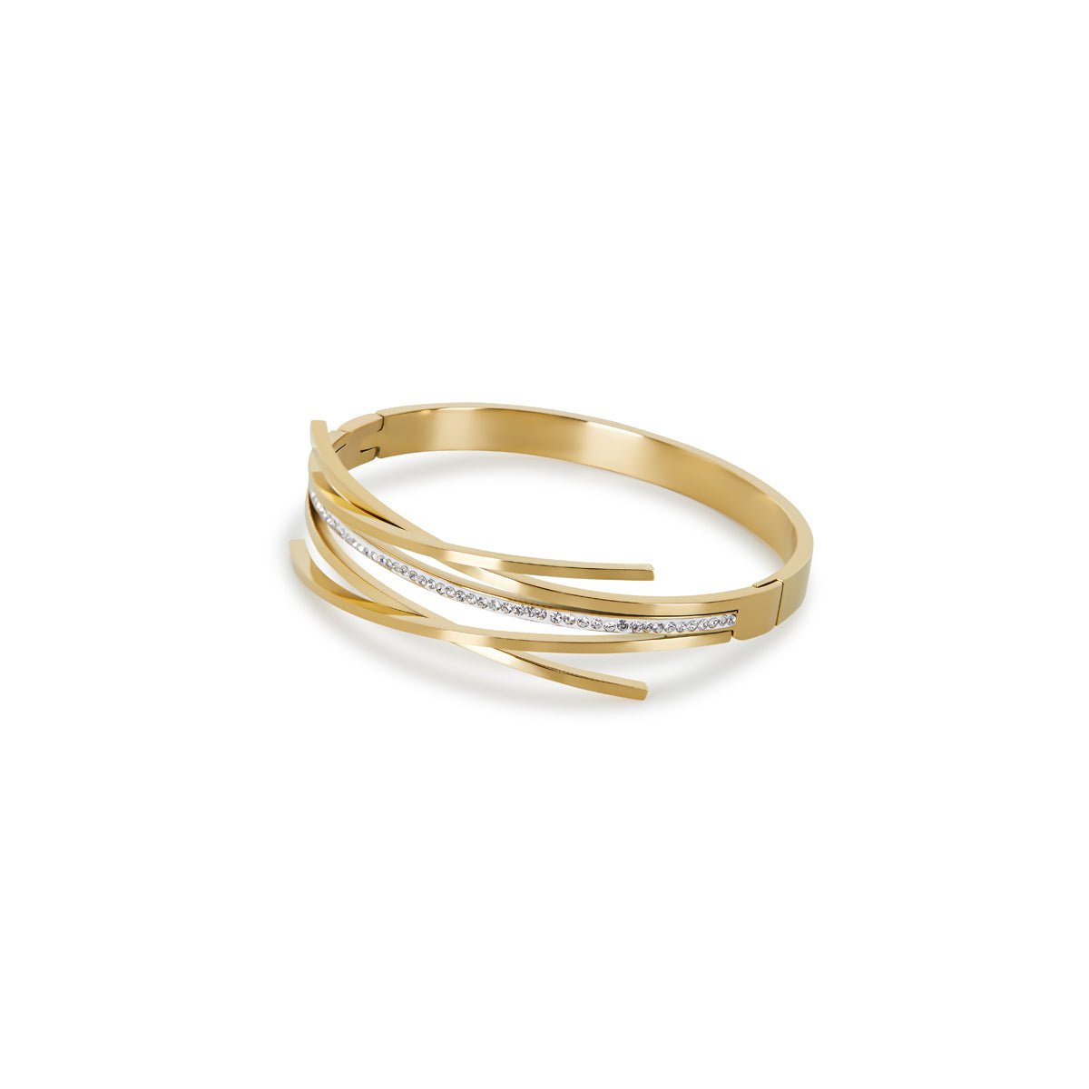 Florence Bracelet with Zirconia Plated in 18K Gold