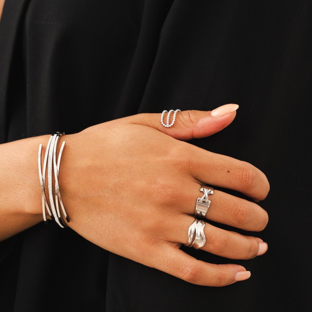 Florence Zirconia Bracelet - Silver