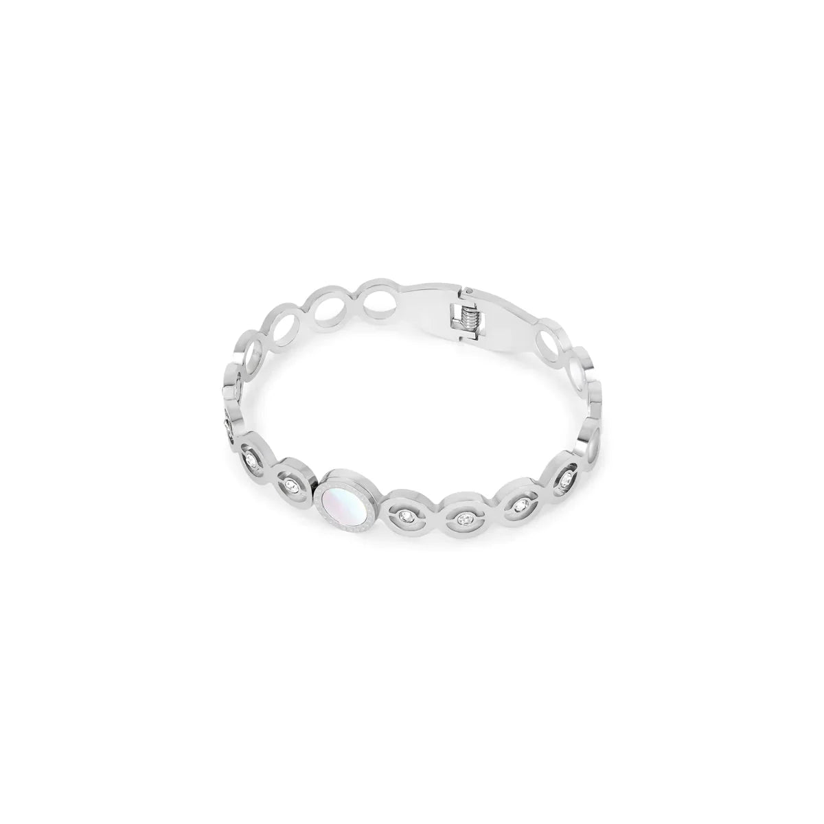 Olivia Bracelet Zirconia Stone - Silver