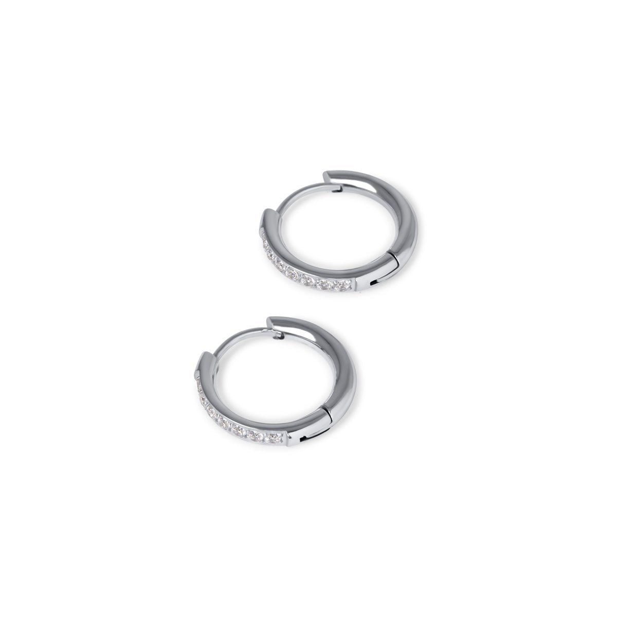 Arielle Hoop Earring - Silver