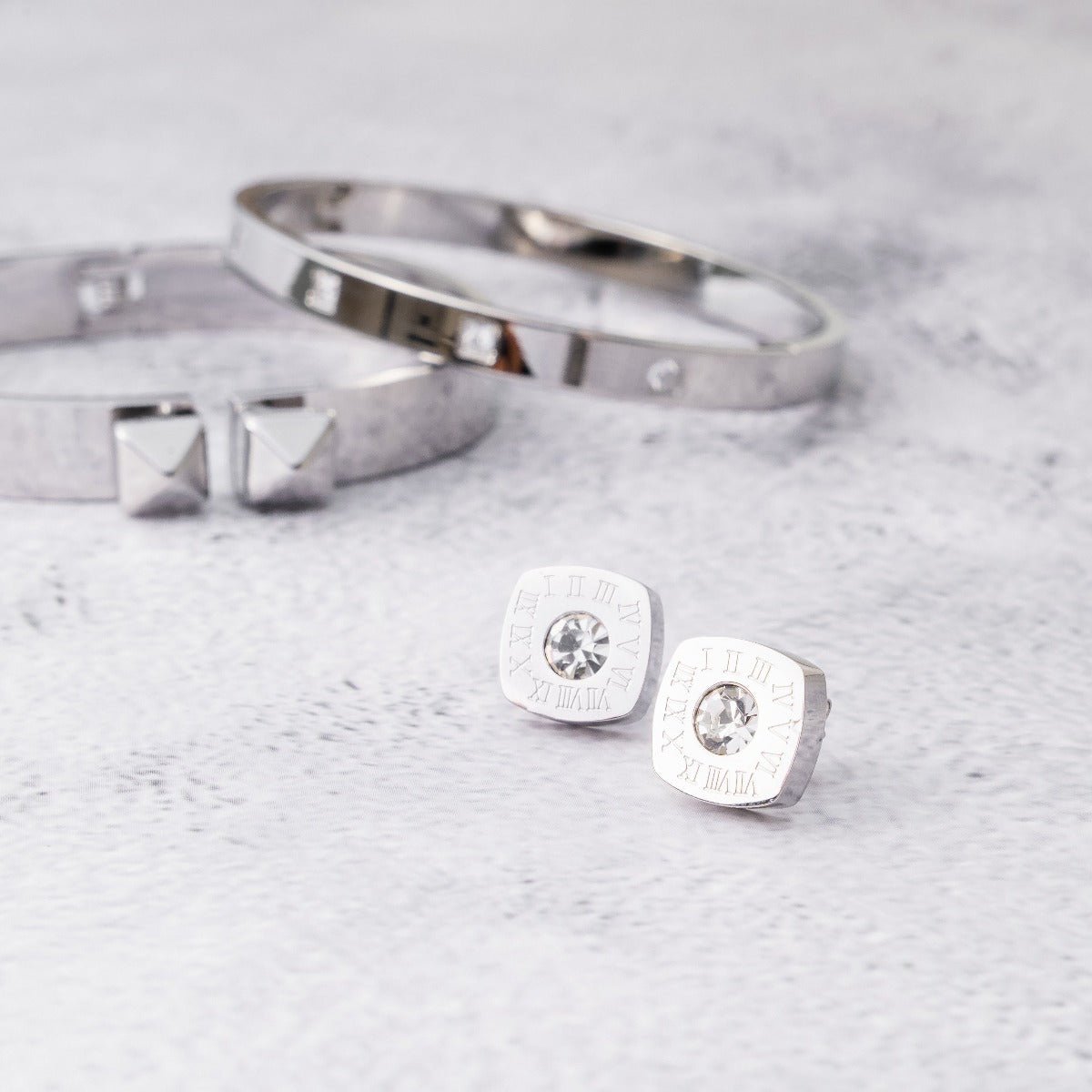 Boucles d'oreilles Splendor - Argent