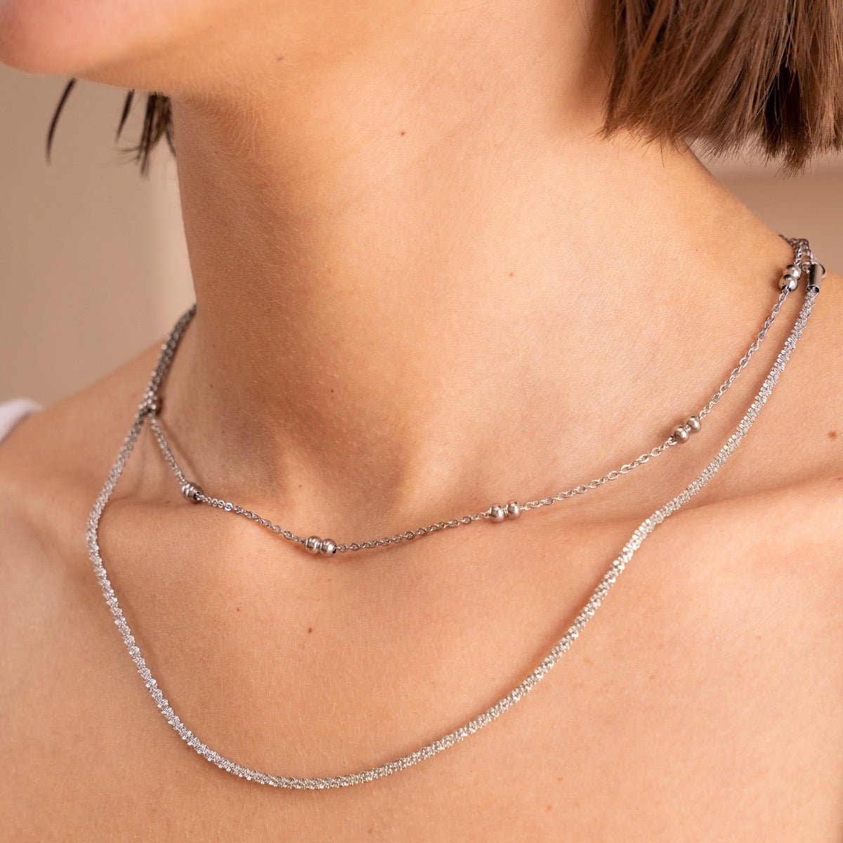 Collier Dely - Argent