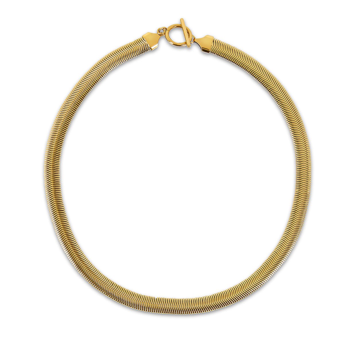 Gaia Choker Necklace Gold Plated 18k