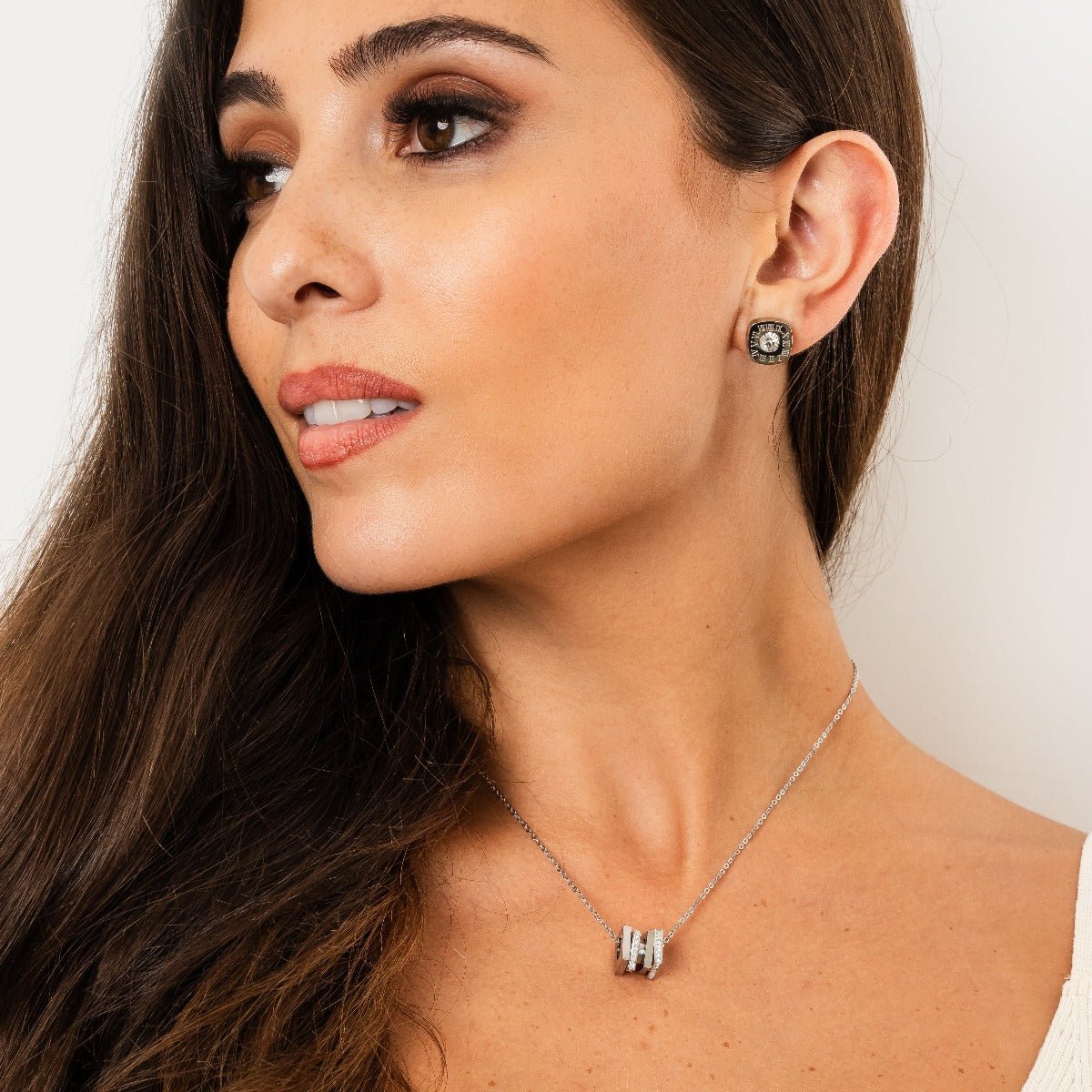 Rubix Necklace - Silver