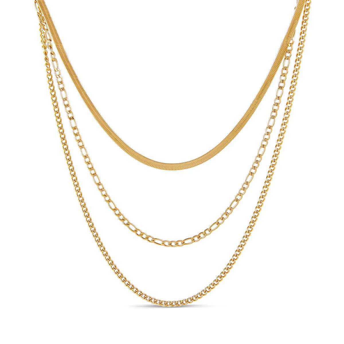 Gold Plated Chain Mix