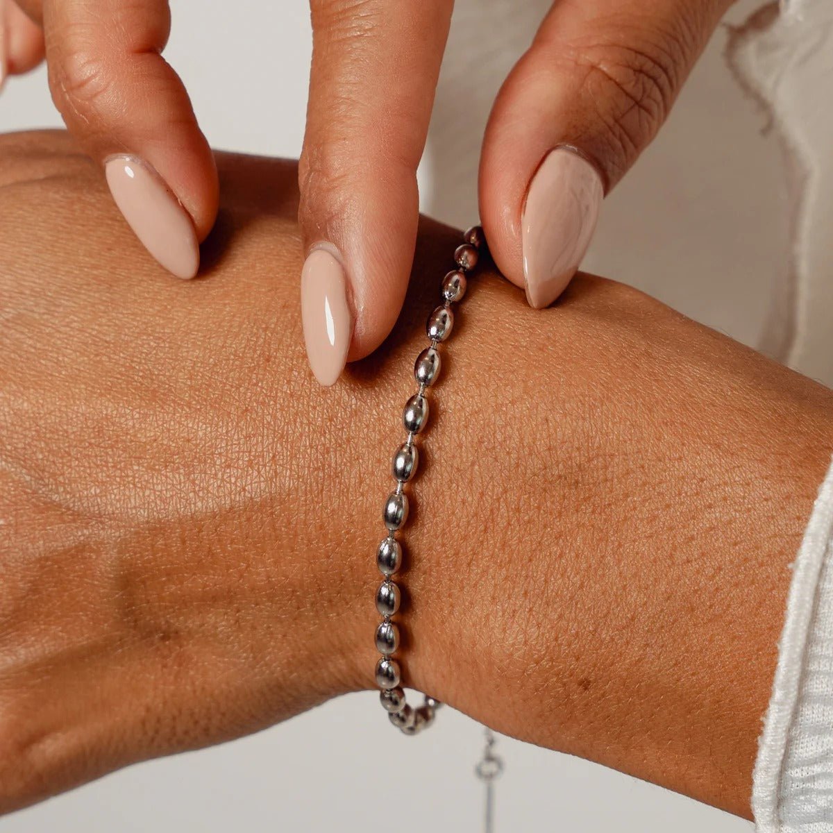 Sphere Chain Bracelet - Silver